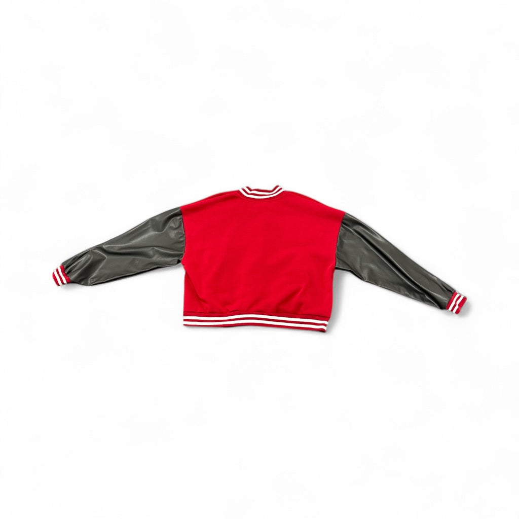 Red Bomber Jacket