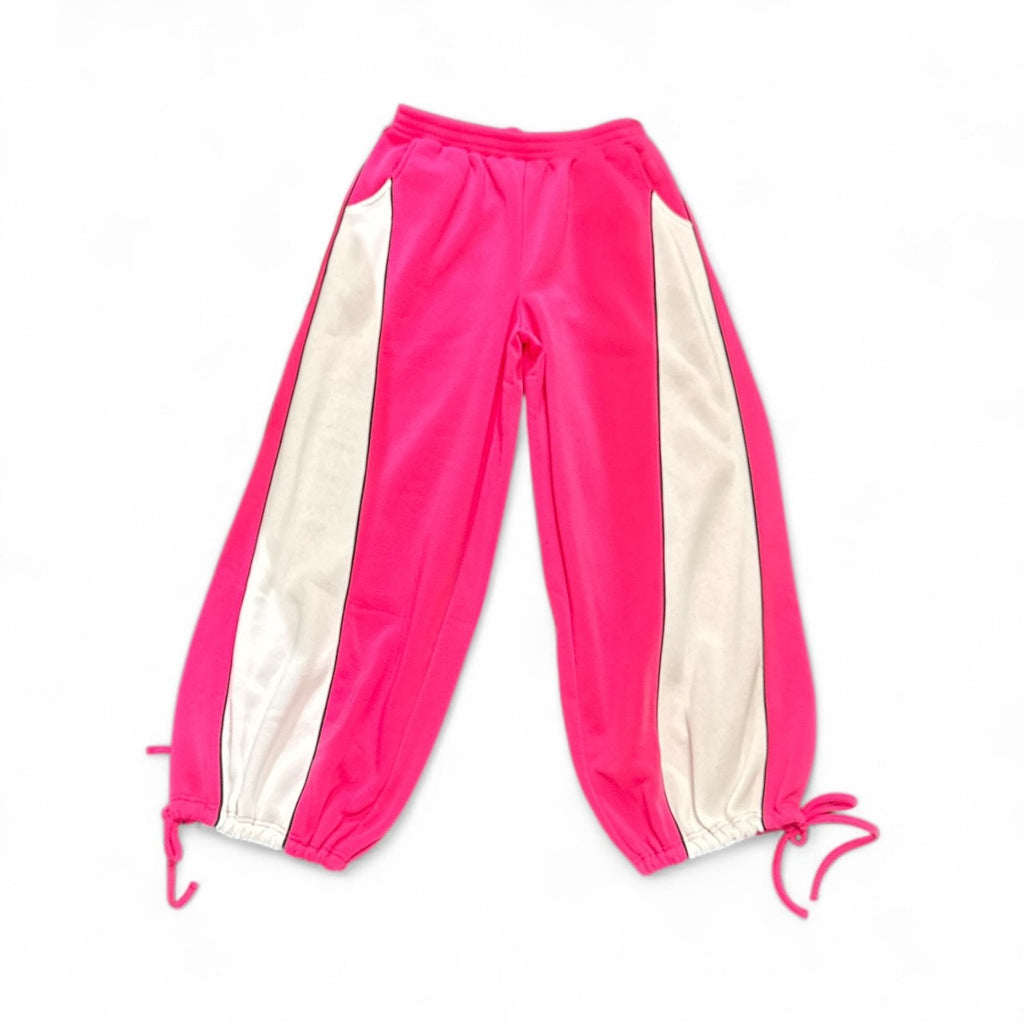 Pink and White Sweatpants